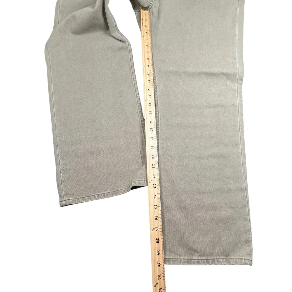 Polo Ralph Lauren Mens 40X30 Brown Straight Leg Cotton Denim Jeans‎